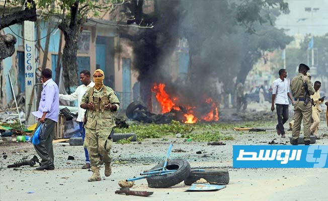 الصومال: حصيلة تفجير سيارتين ملغومتين بمقديشو ترتفع إلى 120 قتيلا