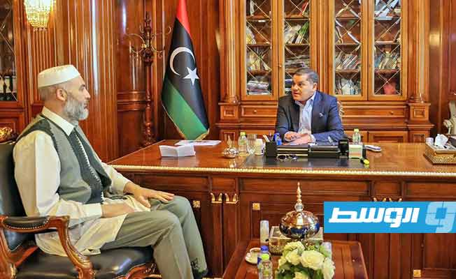 الدبيبة يتابع مع العباني استكمال طباعة مصحف الأوقاف الليبية