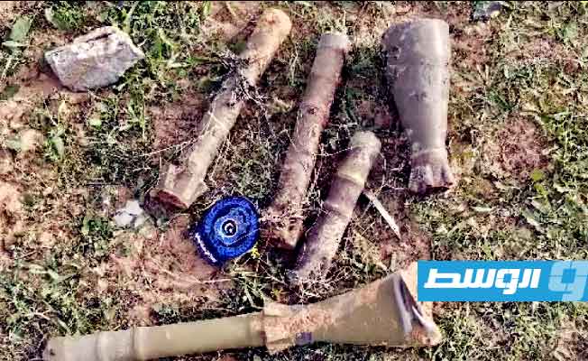 إصابة طفلين جراء انفجار مخلفات حرب بمنطقة طريق المطار في طرابلس