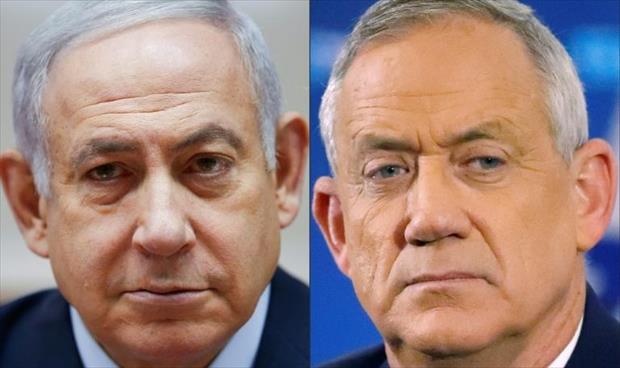 مفاوضات بين نتانياهو وغانتس حول تقاسم السلطة