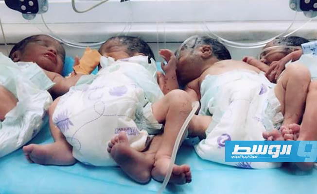 ولادة 4 توائم في مستشفى «ابن سينا» بسرت