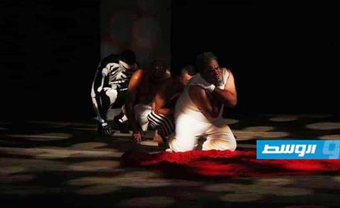 مشاركة المسرح الوطني بنغازي بمهرجان البحر المتوسط للمسرح في تونس (فيسبوك)