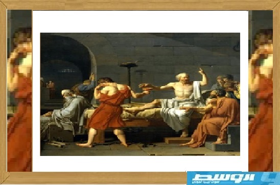 لوحة اعدام سقراط
