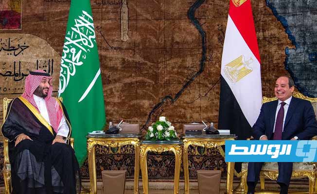 مصر والسعودية تشددان على أهمية الملكية الليبية للتسوية دون أي إملاءات أو تدخلات خارجية