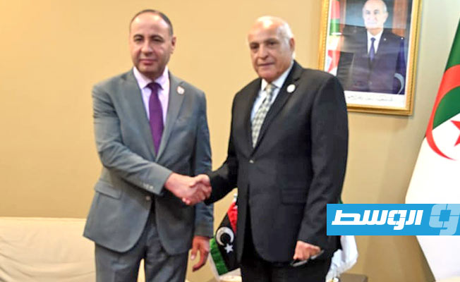 وزير خارجية الجزائر يناقش مع الباعور مستجدات الأوضاع في ليبيا