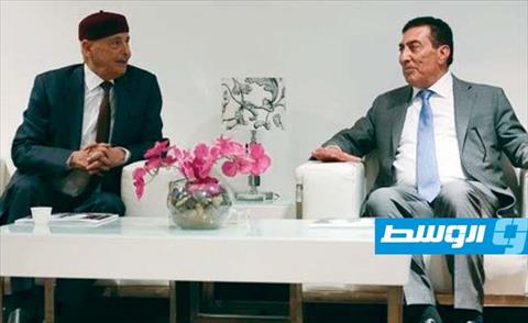 عقيلة يبحث مع رئيس مجلس النواب الأردني مبادرته لحل الأزمة الليبية