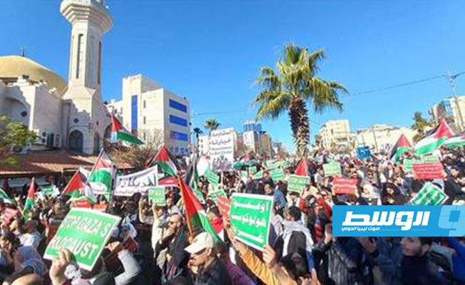 تظاهرات أمام السفارة الأميركية في الأردن وماليزيا تنديدا باستمرار العدوان على غزة