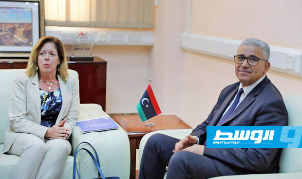 باشاغا يبحث مع مسؤولين أمميين إمكانية توفير فرص عمل للمهاجرين في السوق الليبية