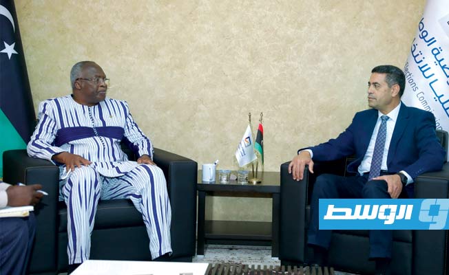 السايح يبحث مع سفير بوركينا فاسو سبل التعاون الانتخابي