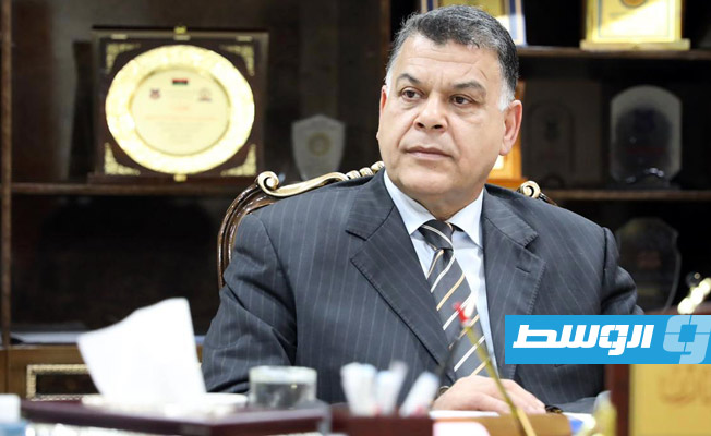 وزير الداخلية بحكومة الوحدة الوطنية، العميد خالد مازن. (وزارة الداخلية)