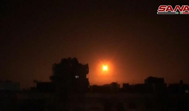الدفاعات الجوية السورية تصدت لصواريخ إسرائيلية فوق دمشق