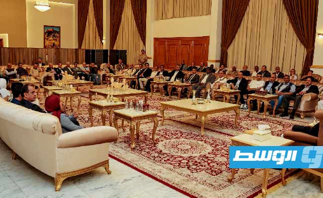 لقاء حفتر مع مجلس النواب في بنغازي، الثلاثاء 13 يونيو 2023. (القيادة العامة)