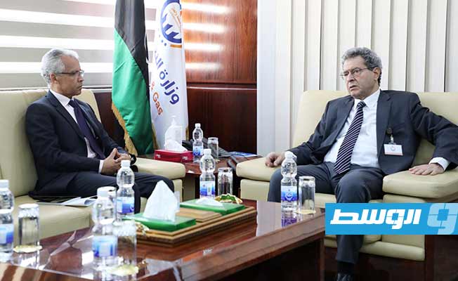 مهراج يقترح إنشاء لجنة مشتركة بين المعهد الفرنسي للبترول وقطاع النفط الليبي