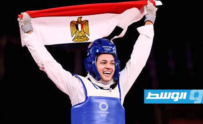 المصرية هداية ملاك تحرز برونزية التايكوندو في أولمبياد طوكيو