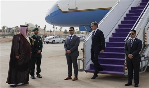 بلينكن يصل السعودية في أولى محطات جولته بالشرق الأوسط