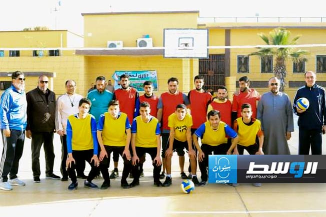 انطلاق بطولة كرة الطائرة الرمضانية ضمن فعاليات «لمة خير» برعاية بلدية سرت
