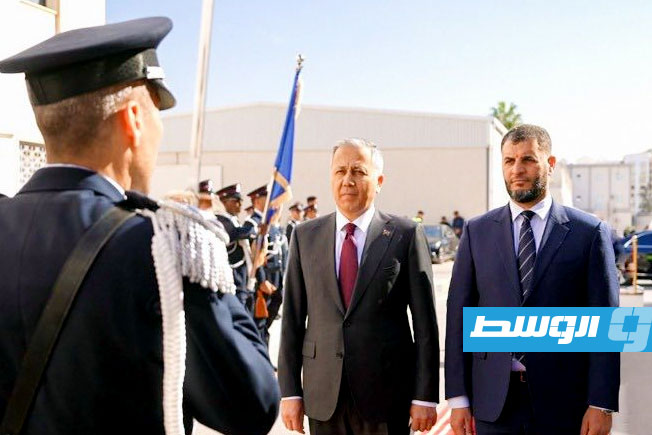 GNU Interior Minister Trabelsi receives his Turkish counterpart in Tripoli