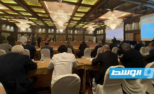 المنتدى الاقتصادي الليبي الألماني في طرابلس. (الاتحاد العام لغرف التجارة والصناعة)