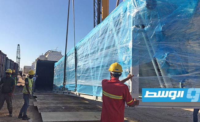Cooling systems arrive for Tobruk power station project