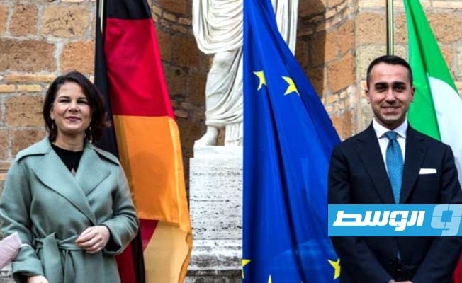 وزيرا خارجية ألمانيا وإيطاليا يناقشان الملف الليبي في مباحثات مشتركة