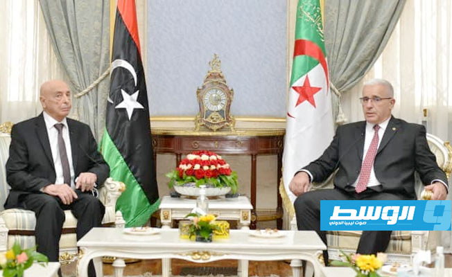 رئيس المجلس الشعبي الجزائري: ملتزمون بالمصالحة والانتخابات الليبية