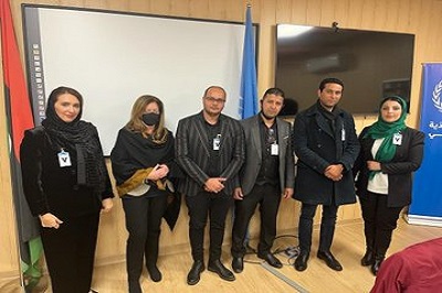 المستشارة الخاصة للأمين العام للأمم المتحدة بشأن ليبيا، ستيفاني وليامز التقت ممثلي المجتمع المدني في بنغازي (حساب وليامز على تويتر)