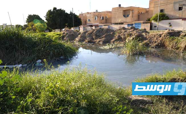 مسكلة الصرف الصحي في بلدية أسبيعة، الأحد 26 مارس 2023 (صفحة الوزارة على فيسبوك)