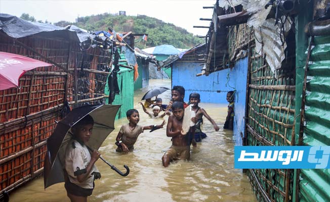 25 وفاة في الأمطار الموسمية ببنغلادش