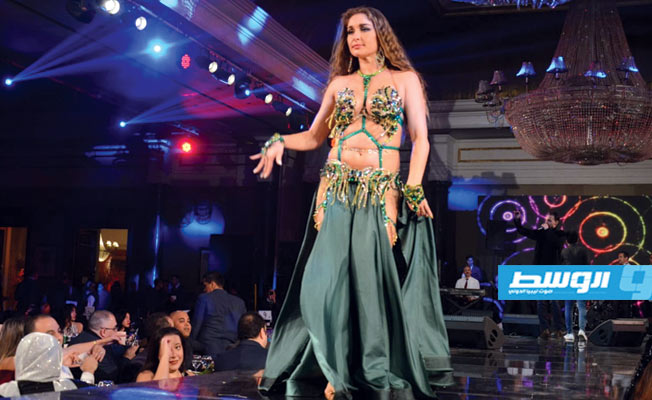 الراقصة الروسية أنستازيا في القاهرة الجديدة (تصوير: مصطفى مرتضى)