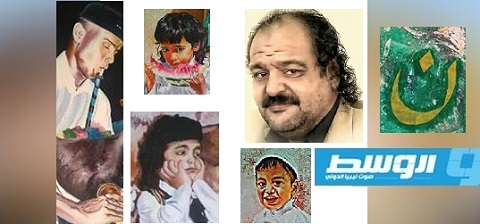 الفنان التشكيلي خالد حمد بن سلمة
