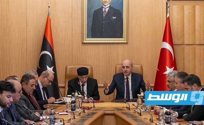 قورتولموش يوضح لعقيلة الأولوية الأولى لتركيا في ليبيا