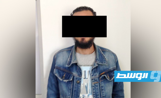 متهم بسرقة سيارة منذ العام 2017، 11 مارس 2022. (مديرية أمن طرابلس)