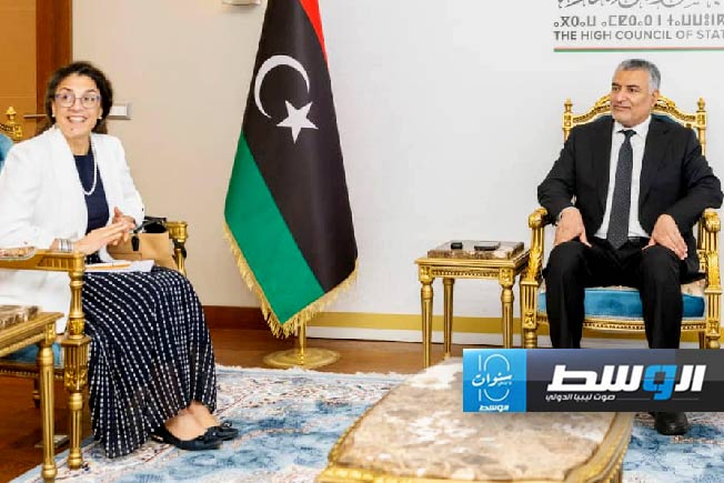 تكالة وخوري يبحثان دفع المصالحة والانتخابات في ليبيا