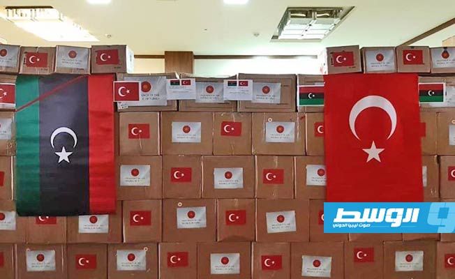 «صحة الوفاق» تتسلم دفعة مستلزمات صحية إضافية من تركيا لمكافحة كورونا