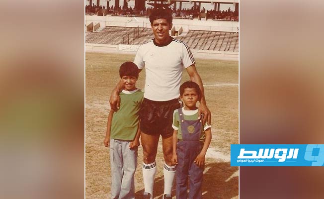 نجم كرة القدم الليبية السابق حسين منصور. (إنترنت)