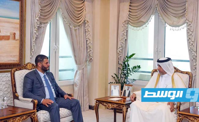 الطرابلسي ووزير الداخلية القطري يبحثان سبل تطوير التعاون الأمني بين البلدين