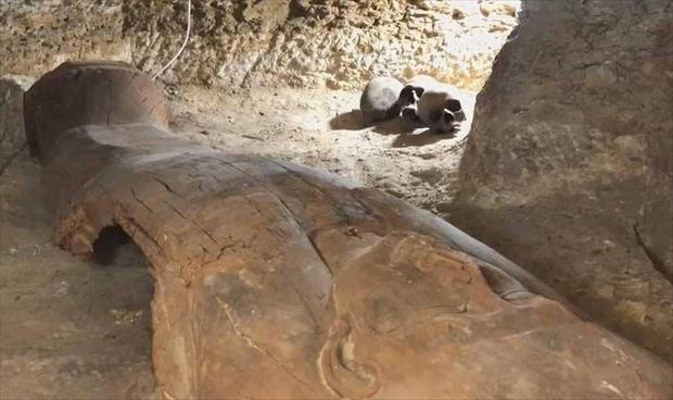 بالصور: اكتشاف أثري جديد في صعيد مصر يضم 8 مقابر من عصر الدولة الحديثة