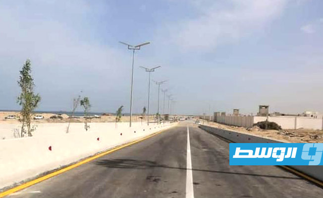 بلدية بنغازي تنتهي من تنفيذ أعمال الصيانة لجسر اللثامة