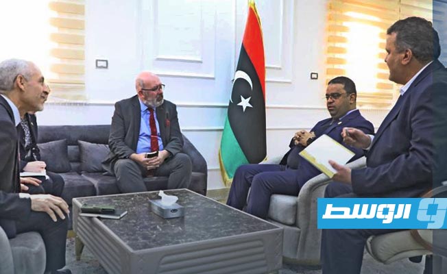 حكومة الوحدة تبحث إمكانية إنشاء المركز الليبي - البريطاني للتدريب المهني