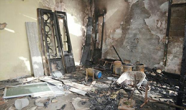 مراقب آثار بنغازي يروي تفاصيل حريق «الليلة الرهيبة»