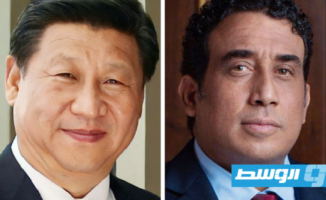 الرئيس الصيني يؤكد للمنفي رغبة بلاده في تعزيز التعاون مع ليبيا