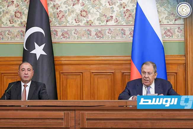 Al-Baour meets with Lavrov in Moscow