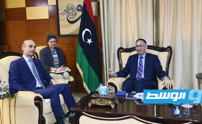 الحويج يبحث تفعيل معاهدة الصداقة الليبية - الإيطالية وإنشاء الطريق الدولي