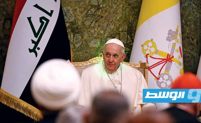بابا الفاتيكان من العراق يطلب السلام للشرق الأوسط «خصوصا سورية المعذبة»