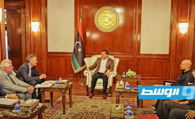 الدبيبة يناقش تطورات الأوضاع السياسية في ليبيا مع سفيري ألمانيا والنمسا