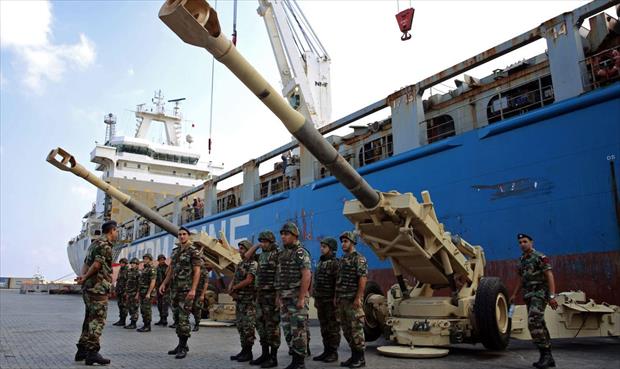 الجيش اللبناني يتسلم صواريخ أميركية بقيمة 16 مليون دولار