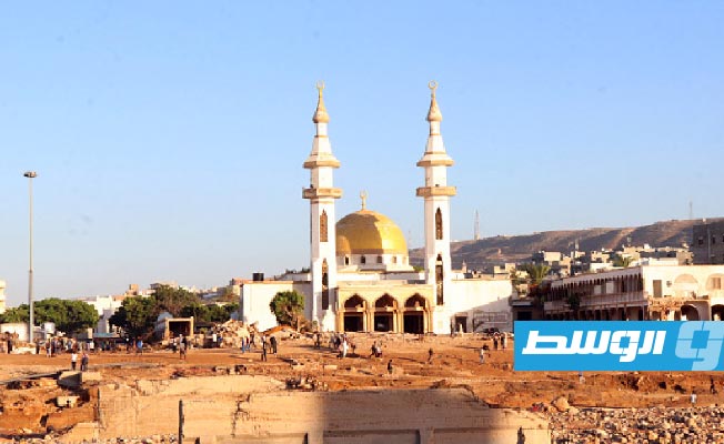 أضرار في مسجد الصحابة بدرنة جراء «دانيال» (فيديو)