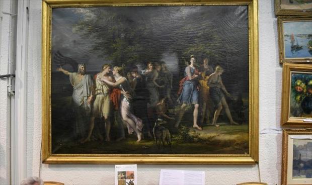 لوحة فرنسية نيوكلاسيكية تباع بسعر قياسي