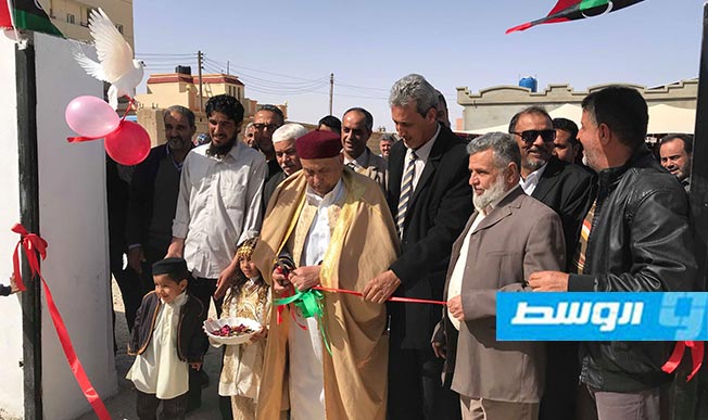 افتتاح مدرسة جديدة للتعليم الأساسي في طبرق