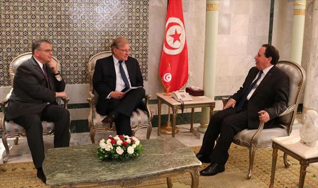 الجهيناوي يبحث مستجدات الوضع الليبي مع سفيري الولايات المتحدة لدى طرابلس وتونس